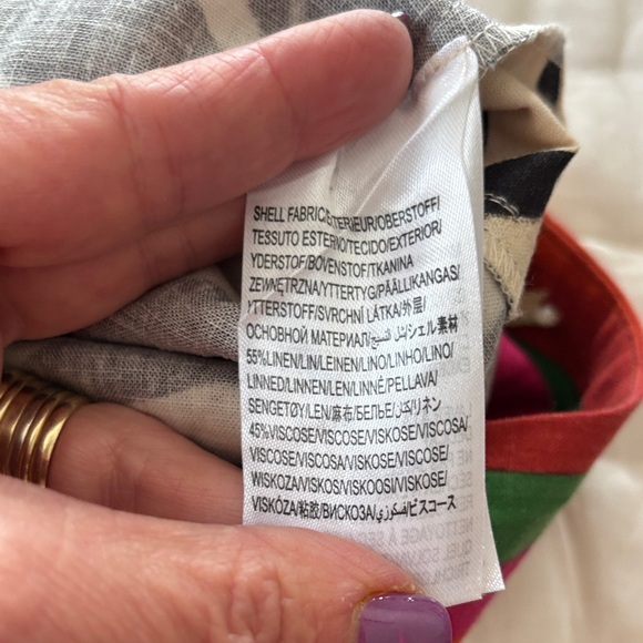 FARM Rio Black and White Wide Leg Pants - Picture 9 of 9